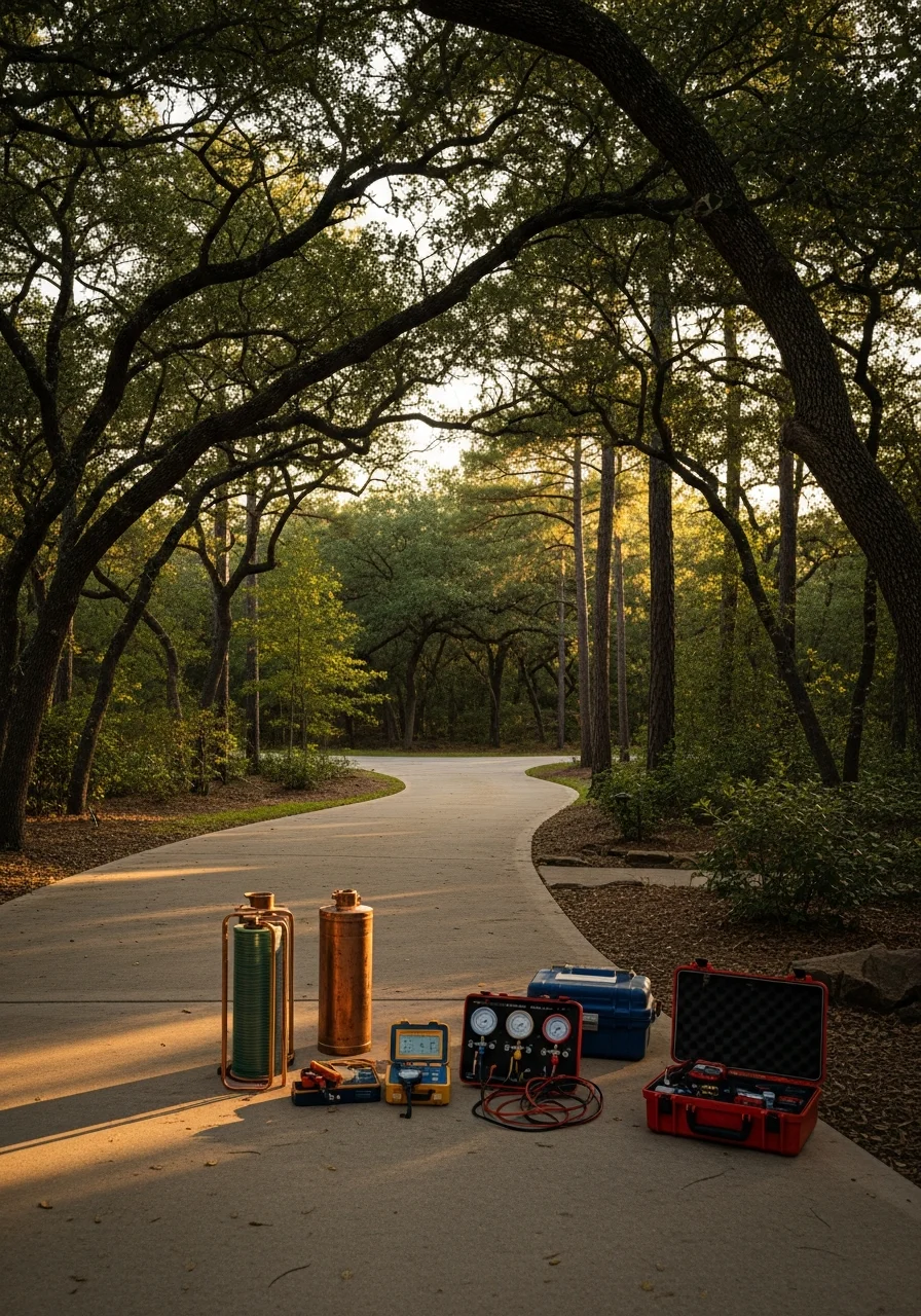 Mount Bellview property with tree-lined driveway and spacious lot, natural wooded backdrop.